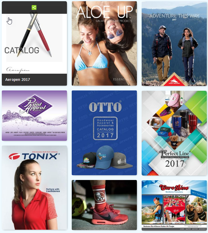 impact marketing and design catalog library